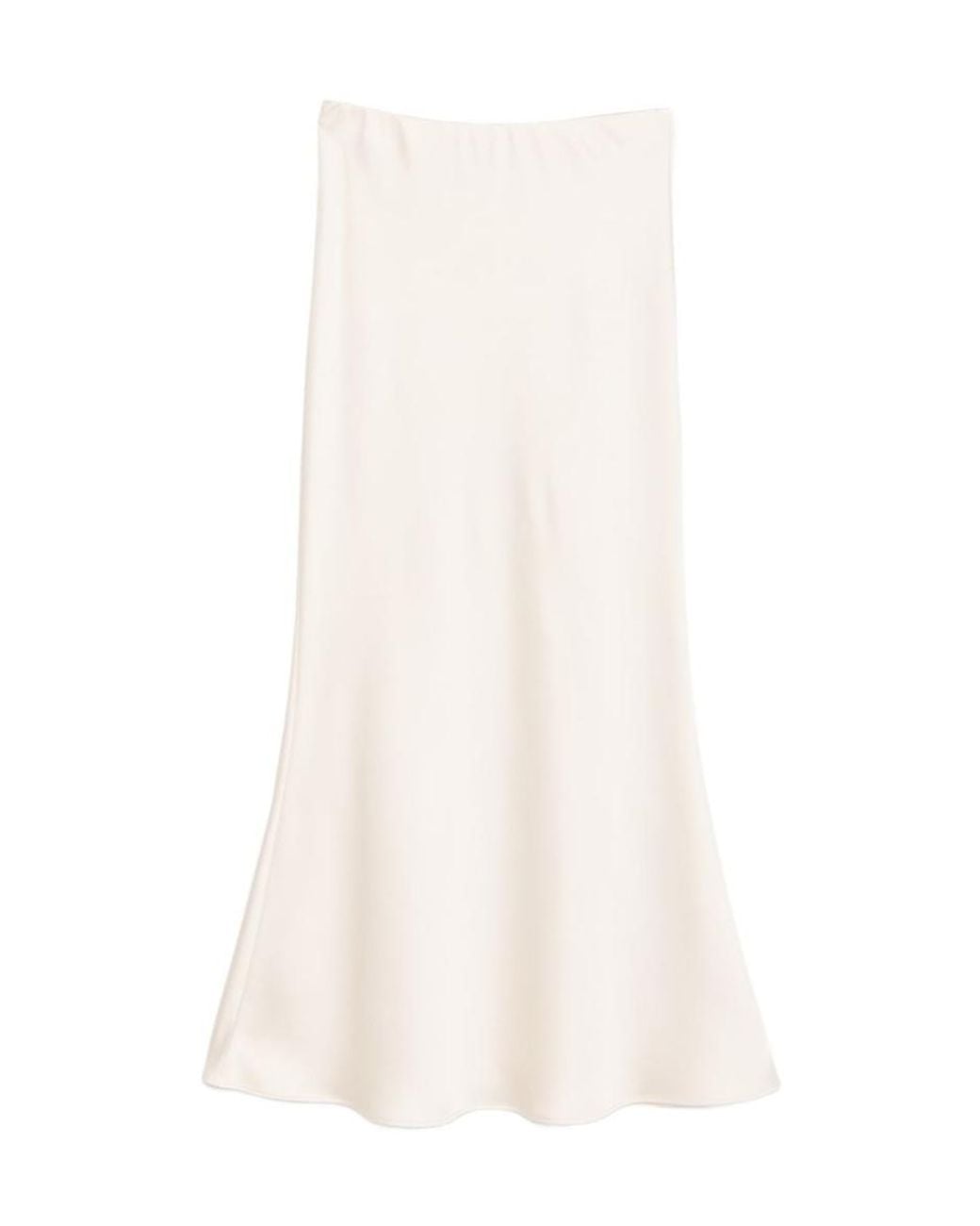 D.exterior White Ivory Skirt