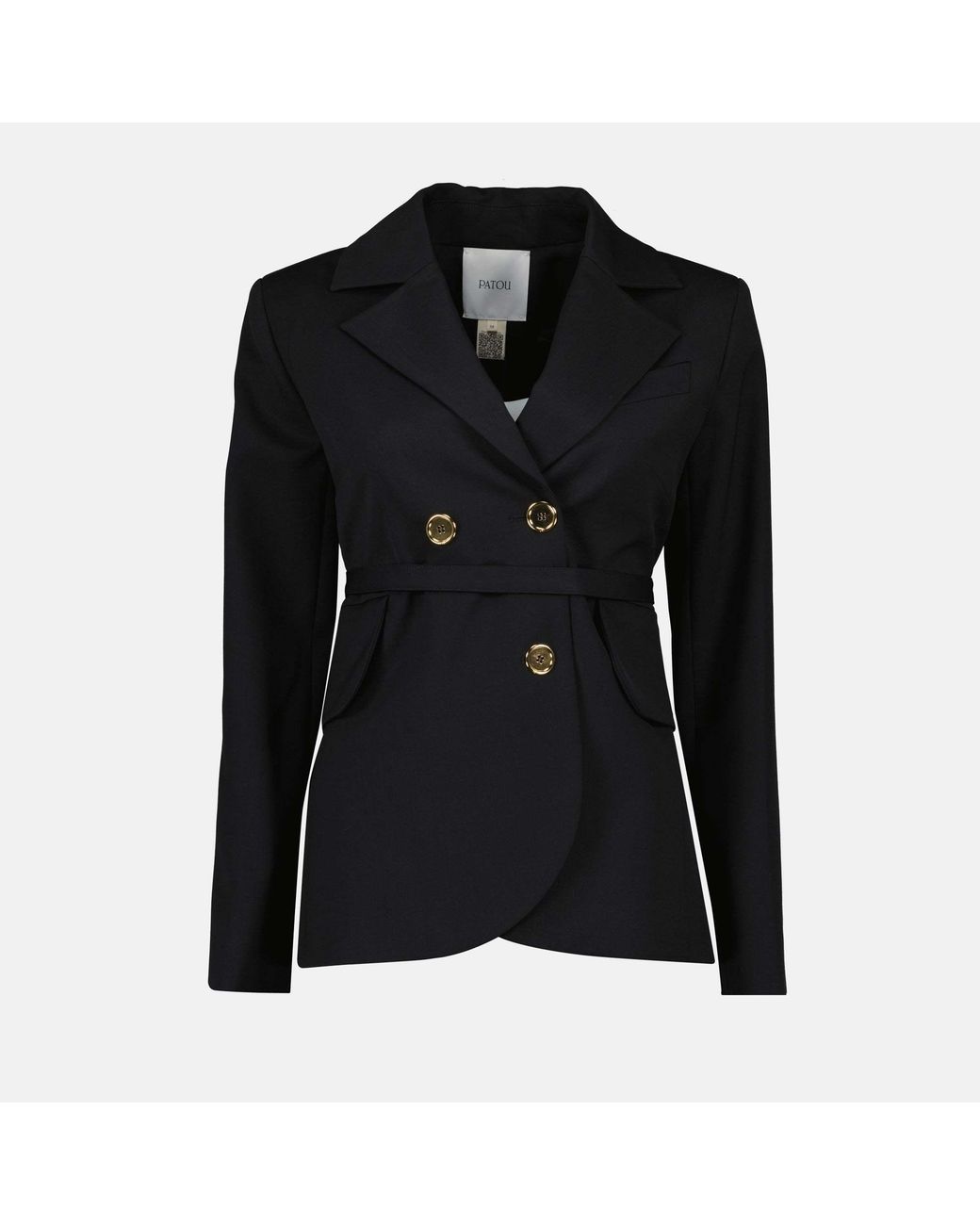 Patou Black Long Sleeve Jacket