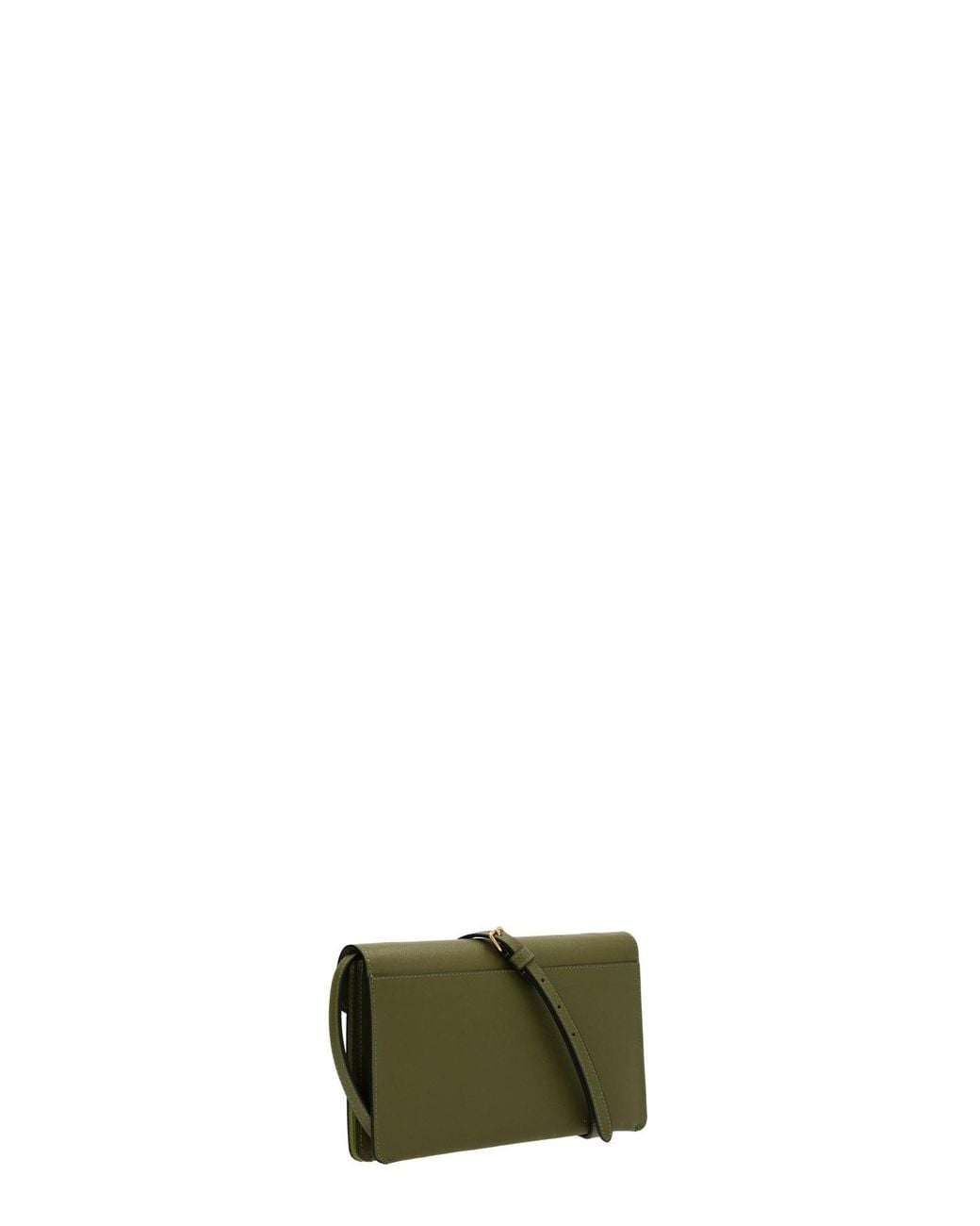Marni Green Compact Trunk Crossbody Bag