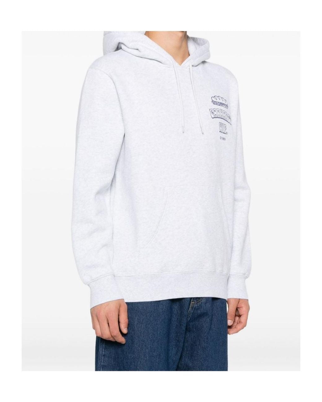 Carhartt White Sandwich Hoodie for men