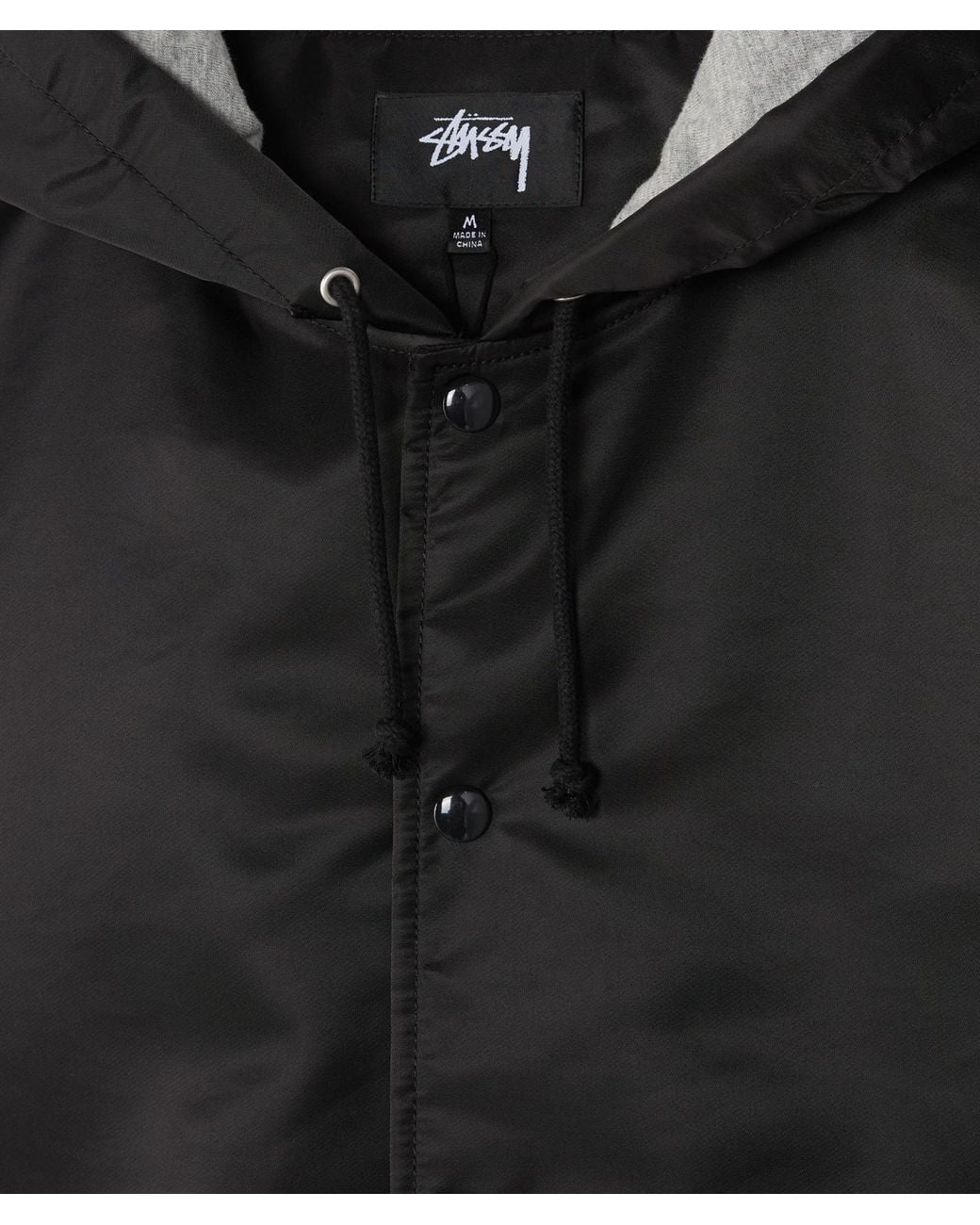 Stussy Black Long Sleeve Jacket for men
