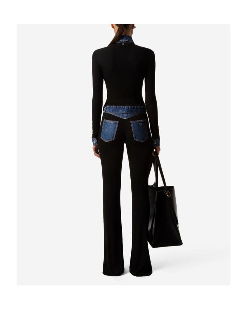 Coperni Blue Long-Sleeve Shirt