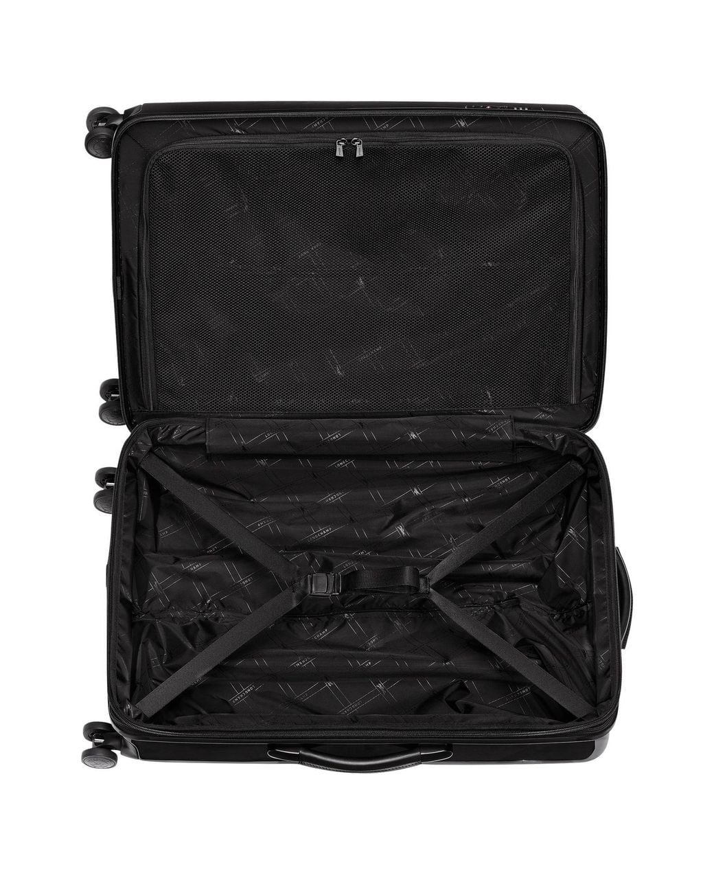 Longchamp Black Lgp Travel L Suitcase for men