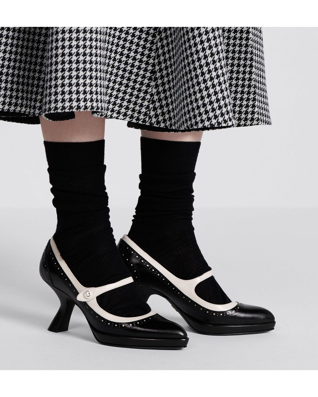Dior Black Mary Jane High Heels
