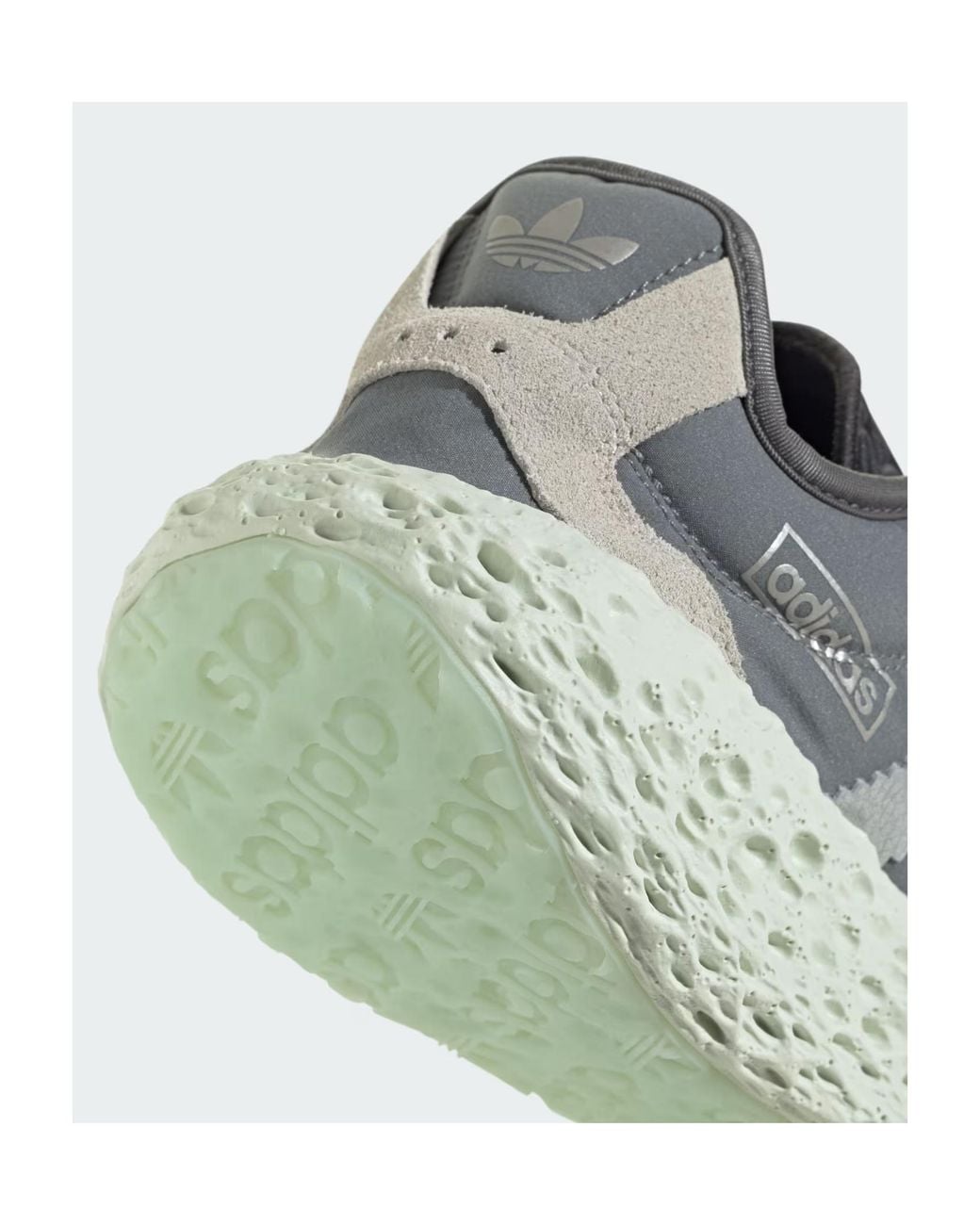 Adidas Blue Originals Zponge Lace-Up Sneakers for men