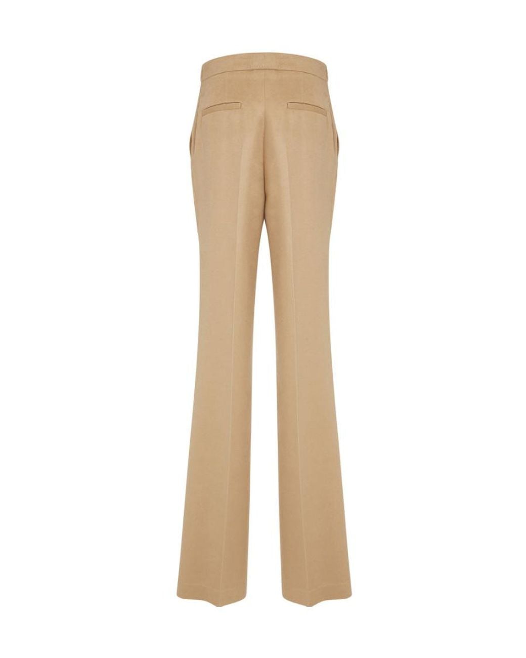 Gabriela Hearst Natural Wide-Leg Trousers