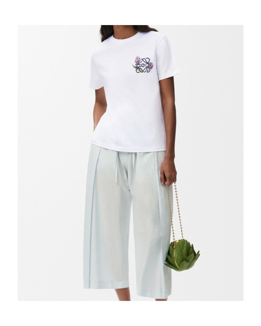 Loewe White Regular Fit T-Shirt