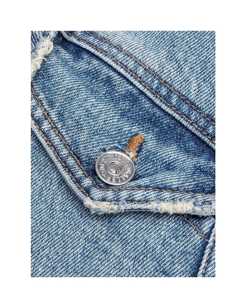 GALLERY DEPT. Blue Long-Sleeved Denim Jacket for men