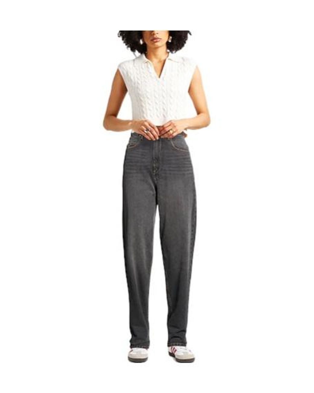 Isabel Marant Gray Slim-Fit Jeans