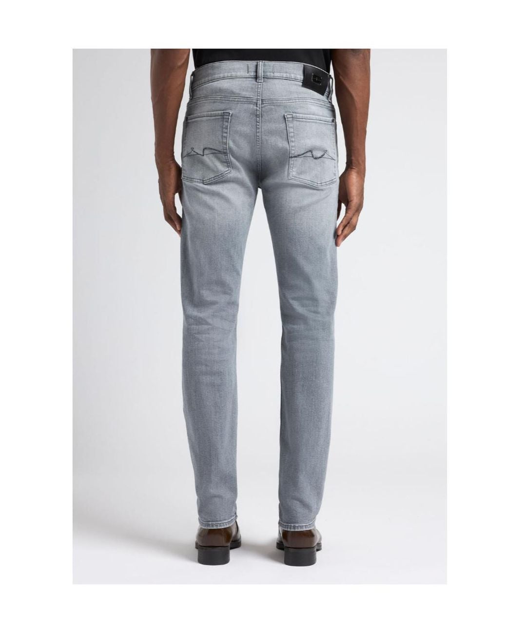 7 For All Mankind Blue Slimmy Special Edition for men