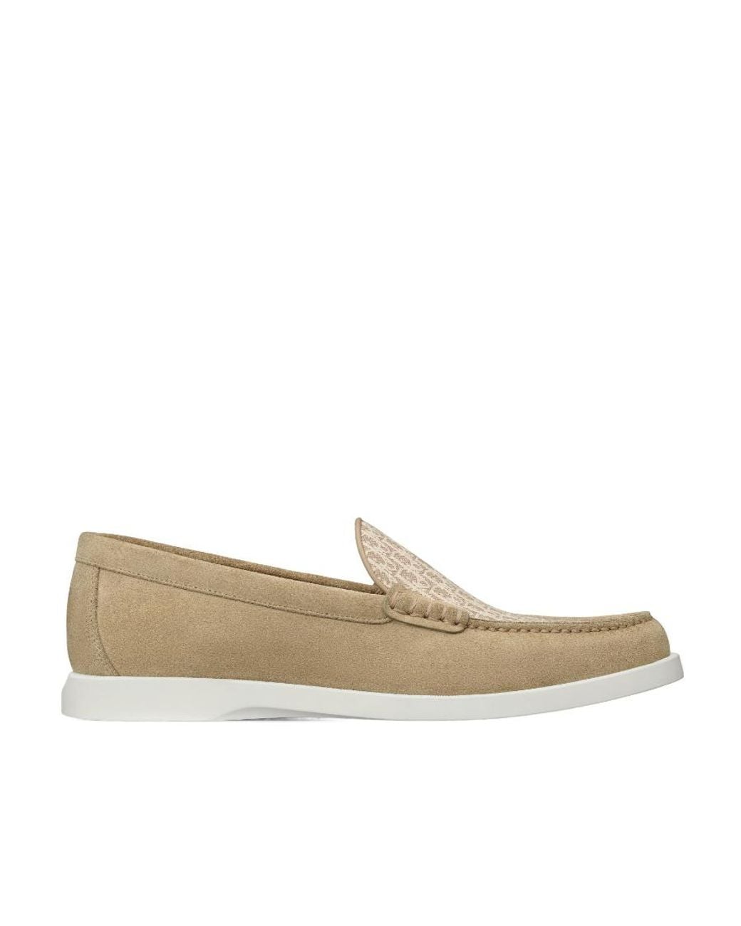 Dior White Homme Granville Slip-On Loafers for men