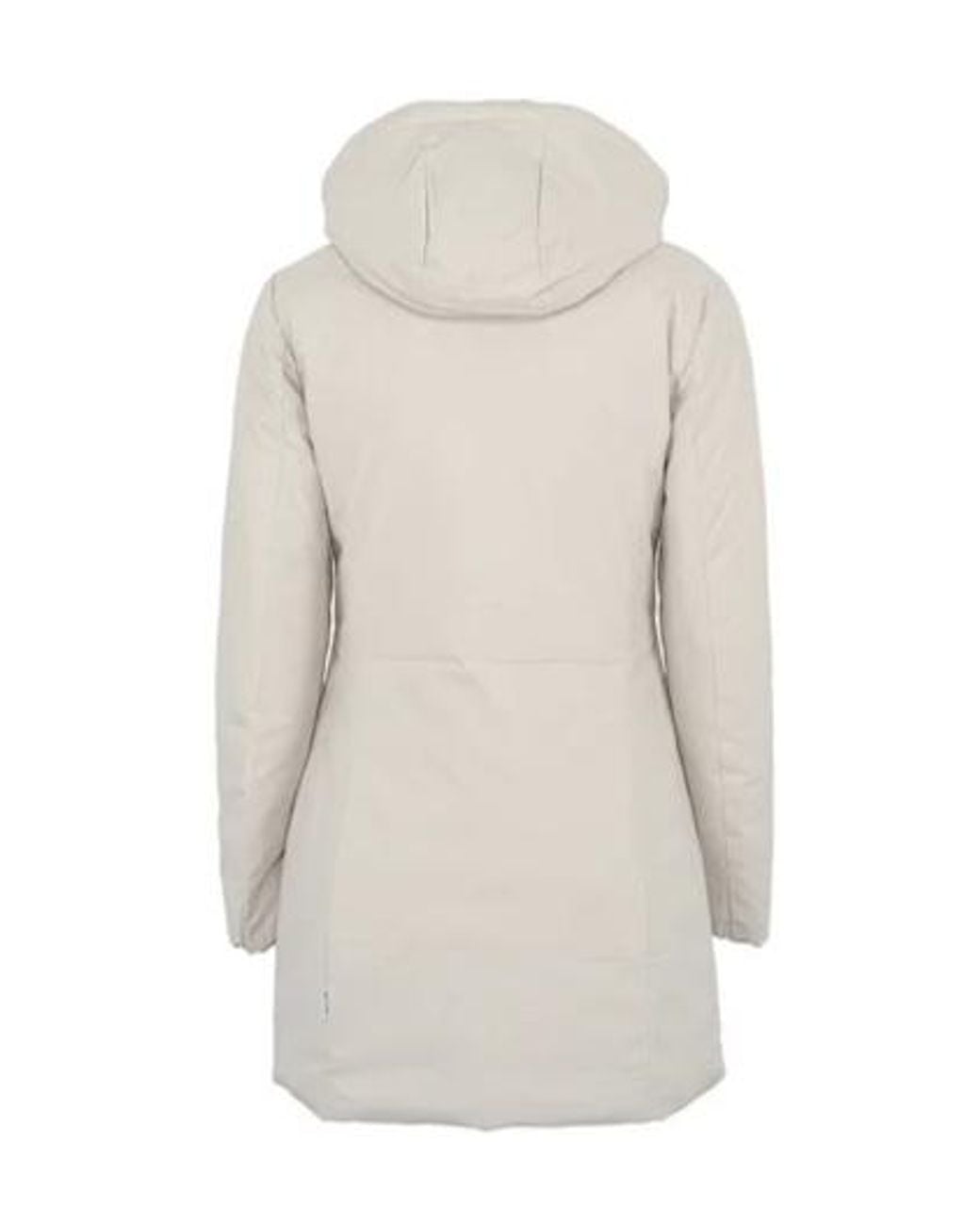 Save The Duck White Rachel Hooded Jacket