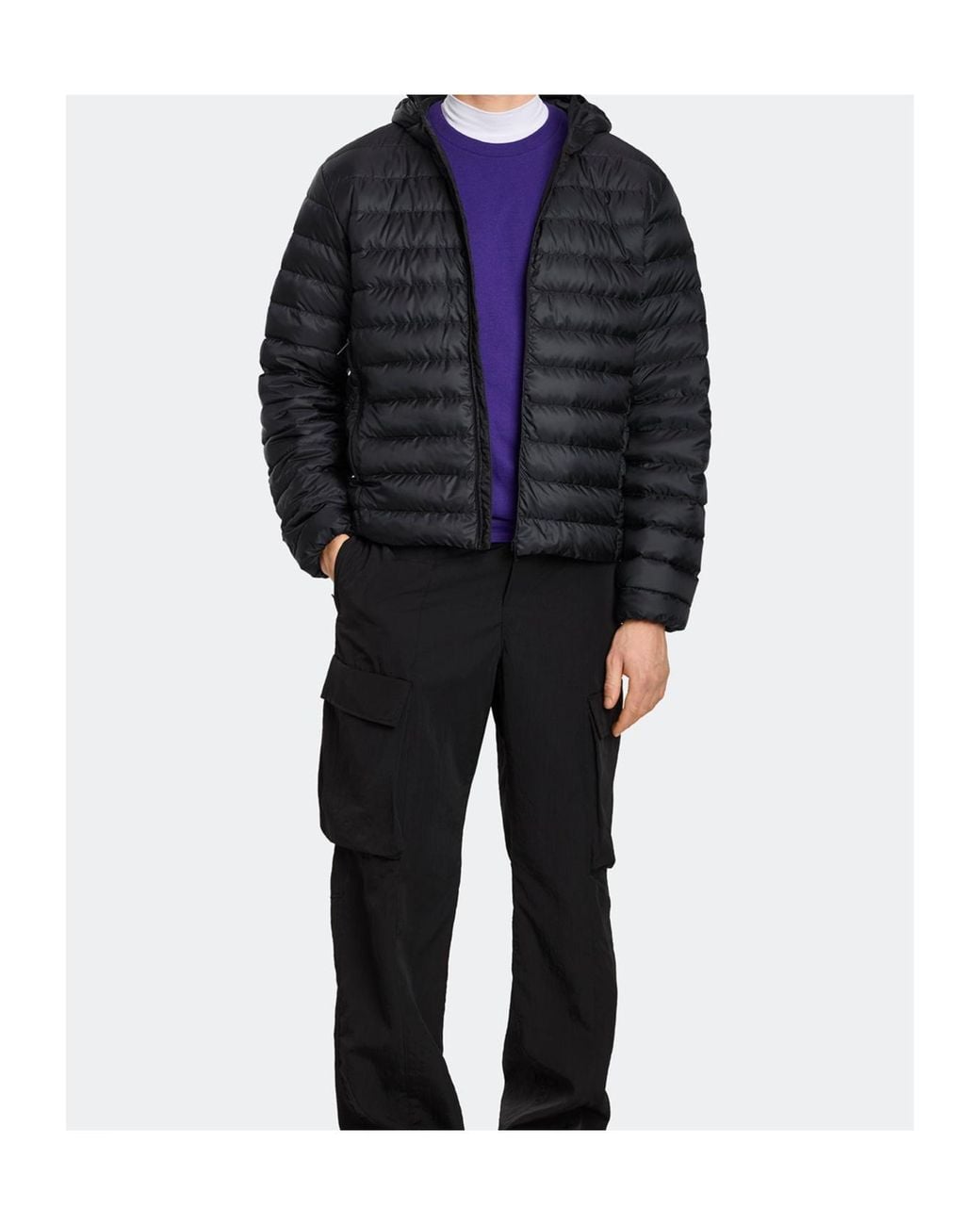 Canada Goose Black Stratus Hoodie for men