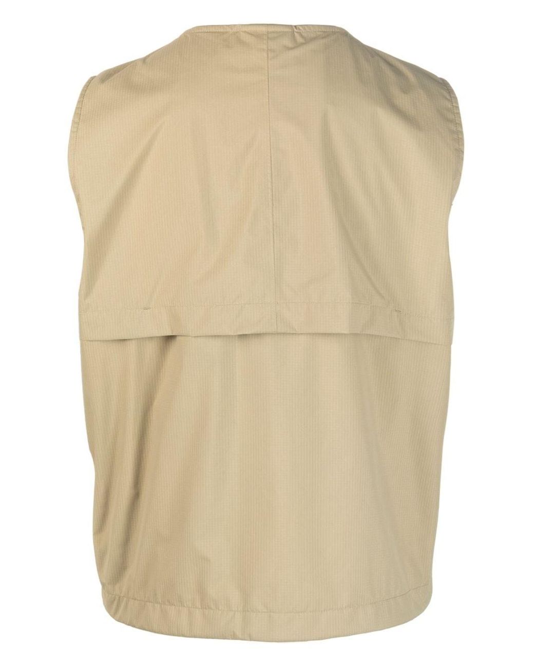 K-Way Natural Rd V-Neck Sleeveless Gilet for men