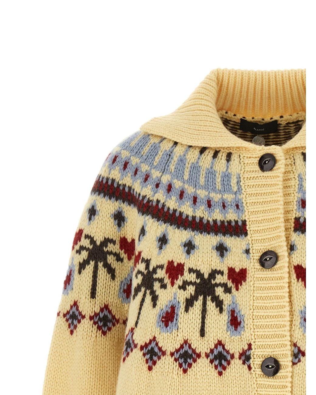 Alanui Metallic 'Sweet Winter' Cardigan