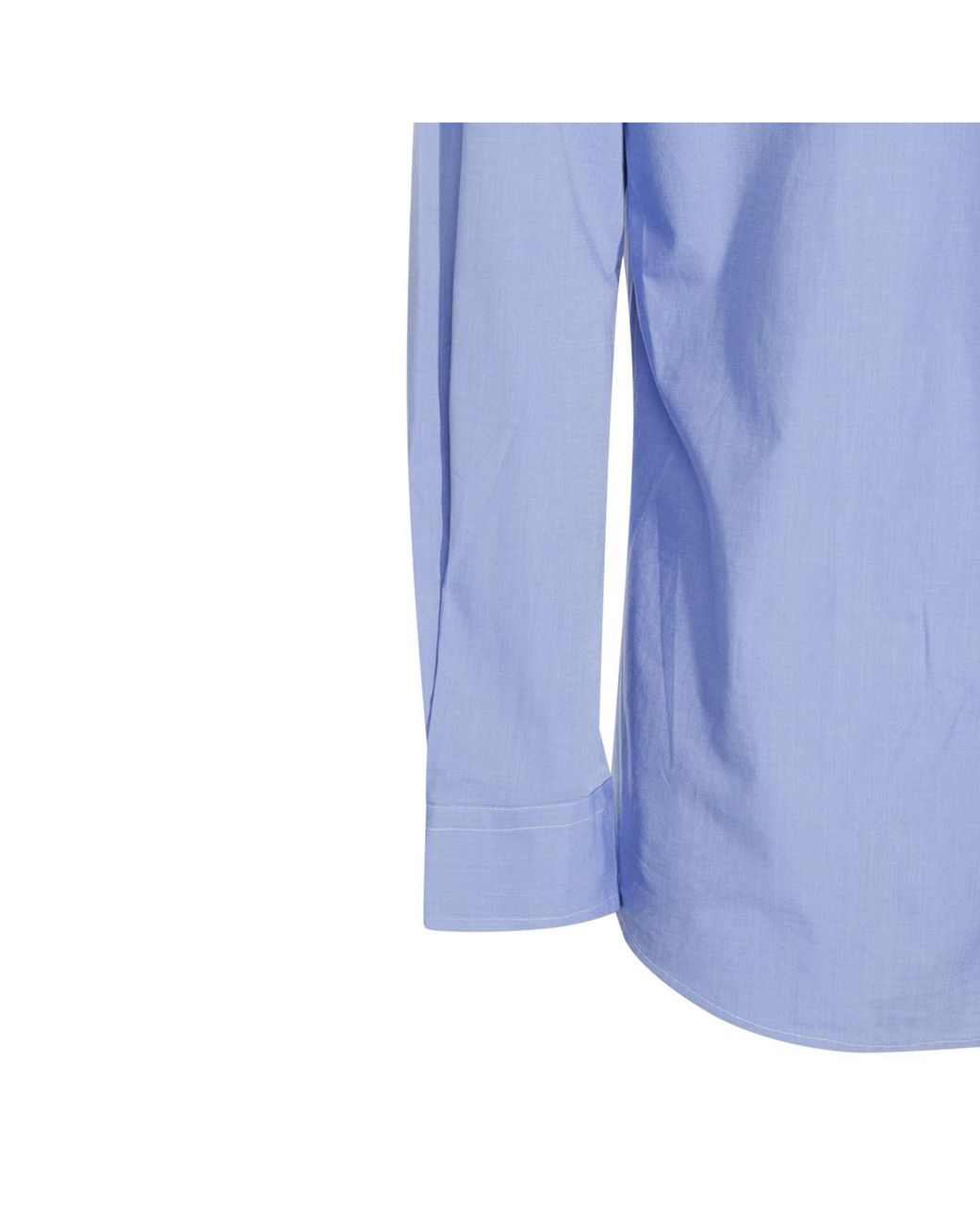 Polo Ralph Lauren Blue Pony Embroidered Curved Hem Shirt for men