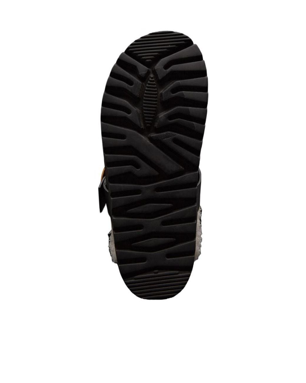 Moncler Black Buckle-Detailed Mules