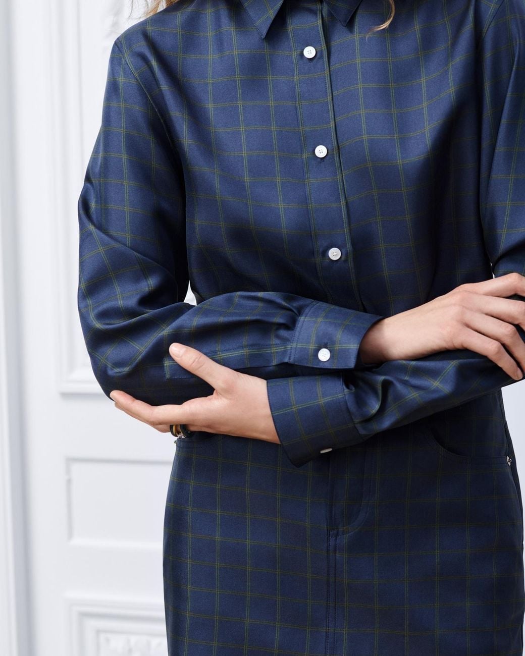 Dior Blue Blouse