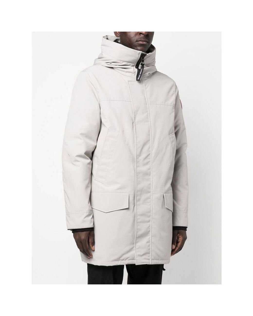 Canada Goose Gray Langford Parka Coat for men