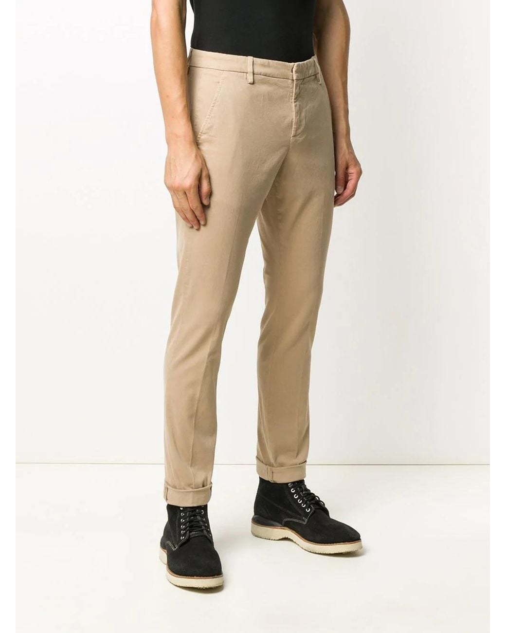 Dondup Natural Gaubert Slim-Fit Trousers for men