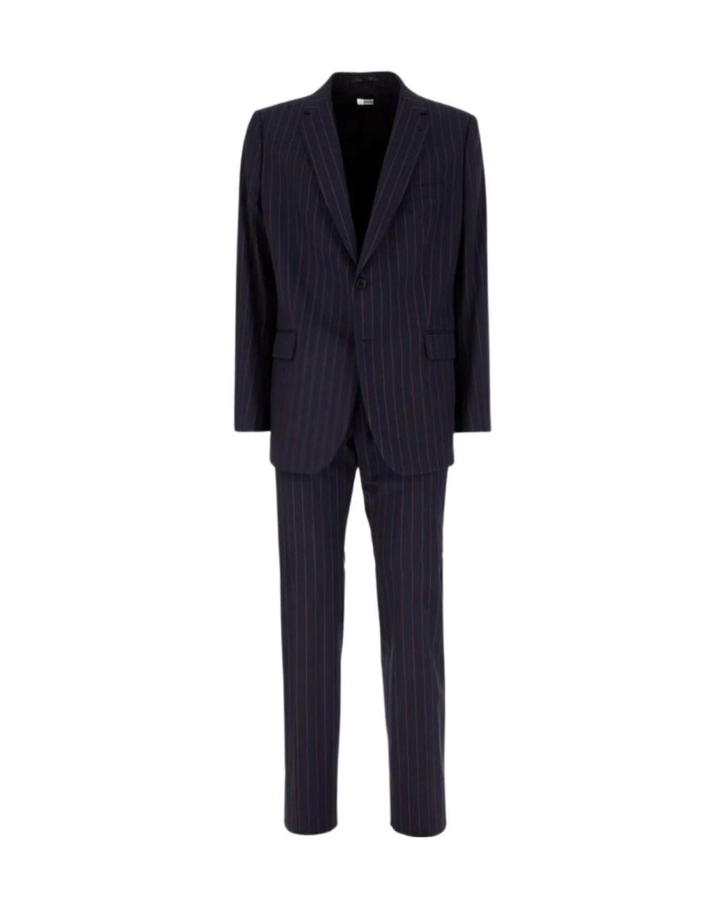 Dries Van Noten Blue Single Breasted Suit for men