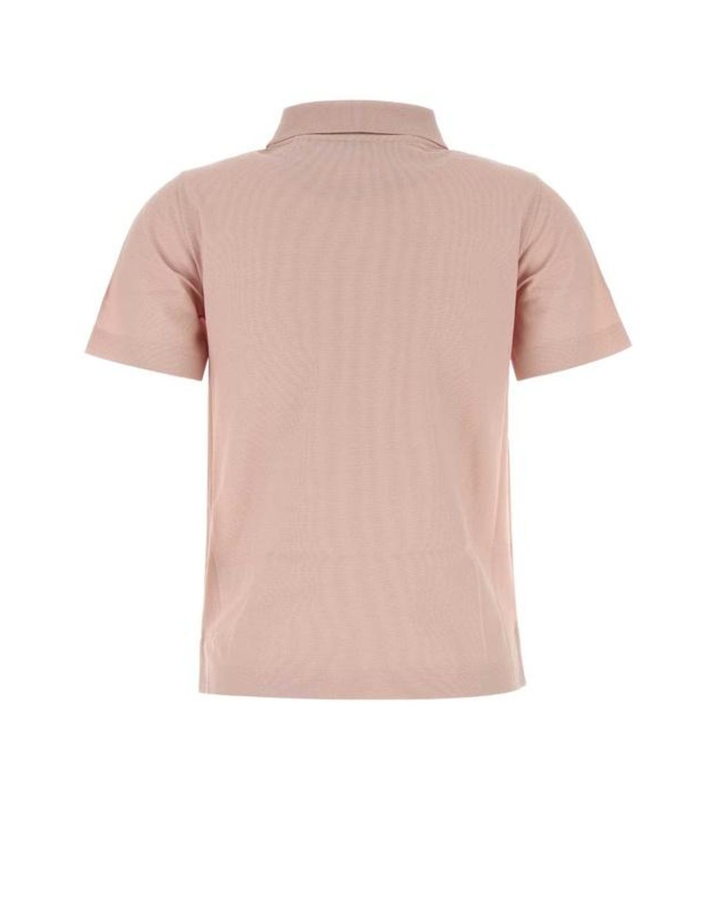 Burberry Pink Cotton Polo Shirt
