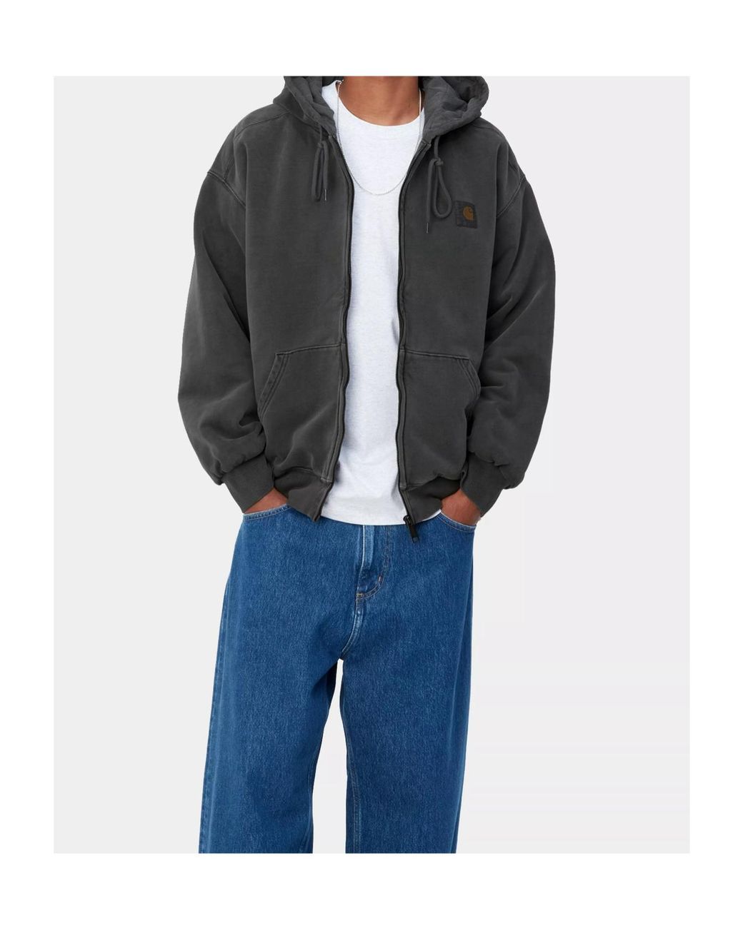 Carhartt Natural Vista Drawstring Zip-Up Hoodie for men