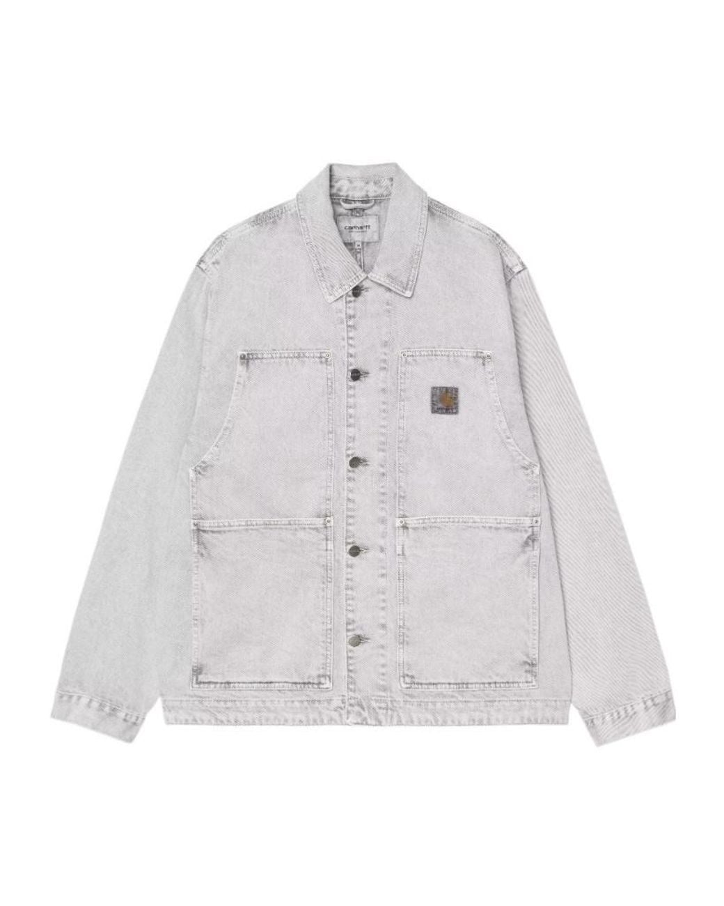 Carhartt Gray Og Double Front Jacket for men