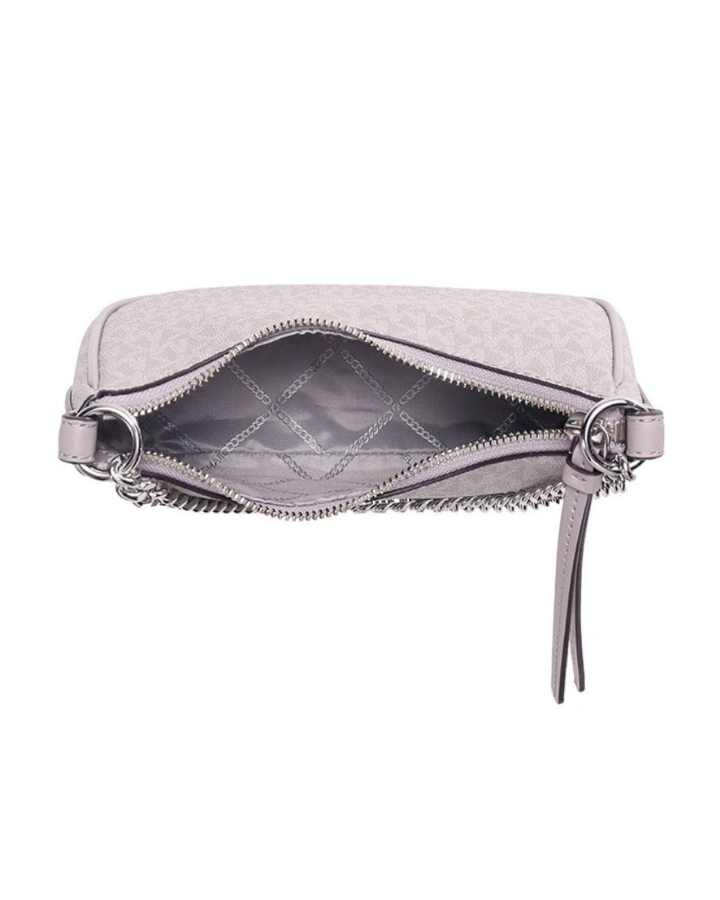 Michael Kors Gray Jet Set Charm Shoulder Bag
