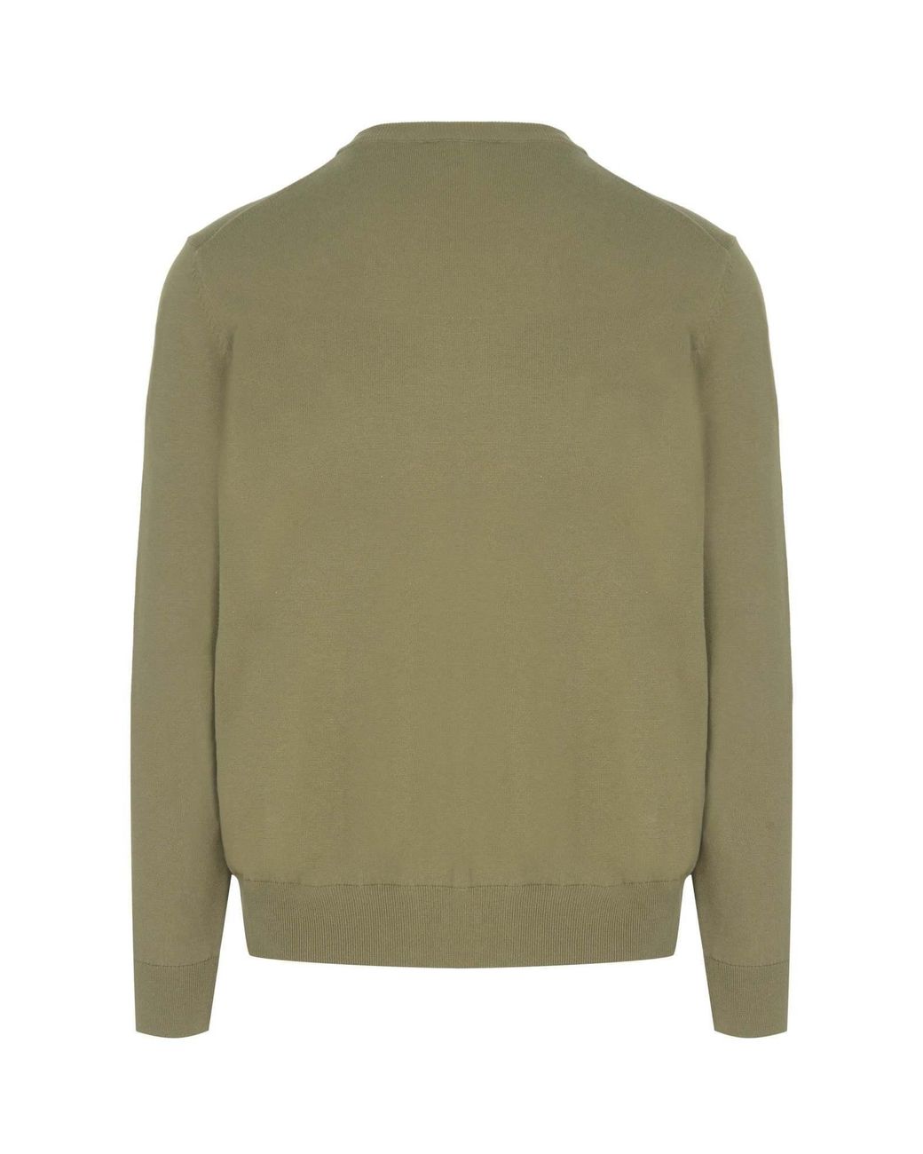 Boss Green Embroidered Logo Cotton Sweater for men