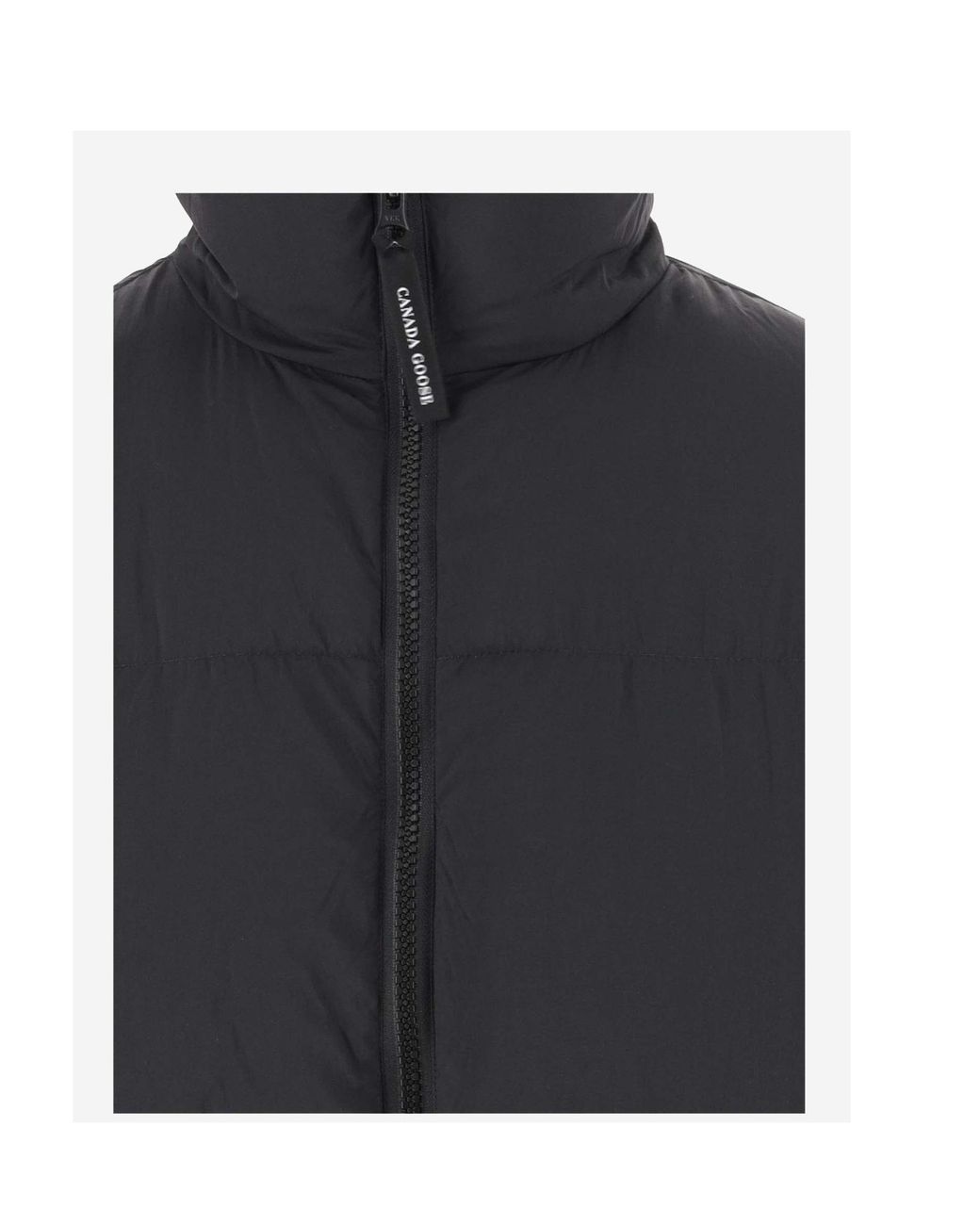 Canada Goose Black Lawrence Zip-Up Padded Parka for men