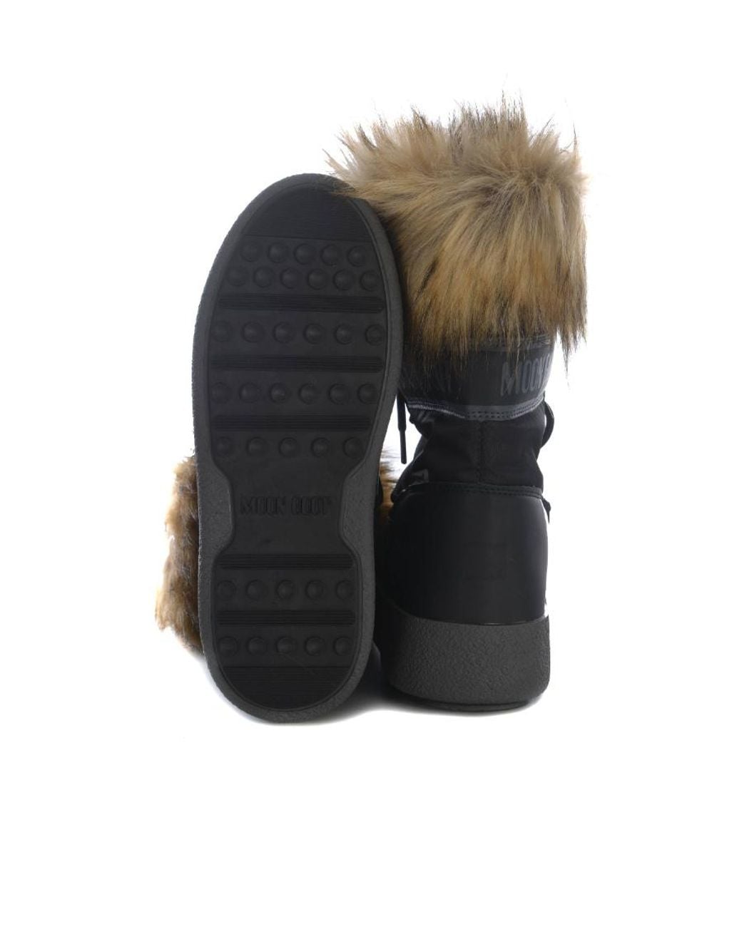 Moon Boot Multicolor Ltrack Low Monaco Lace-Up Boots