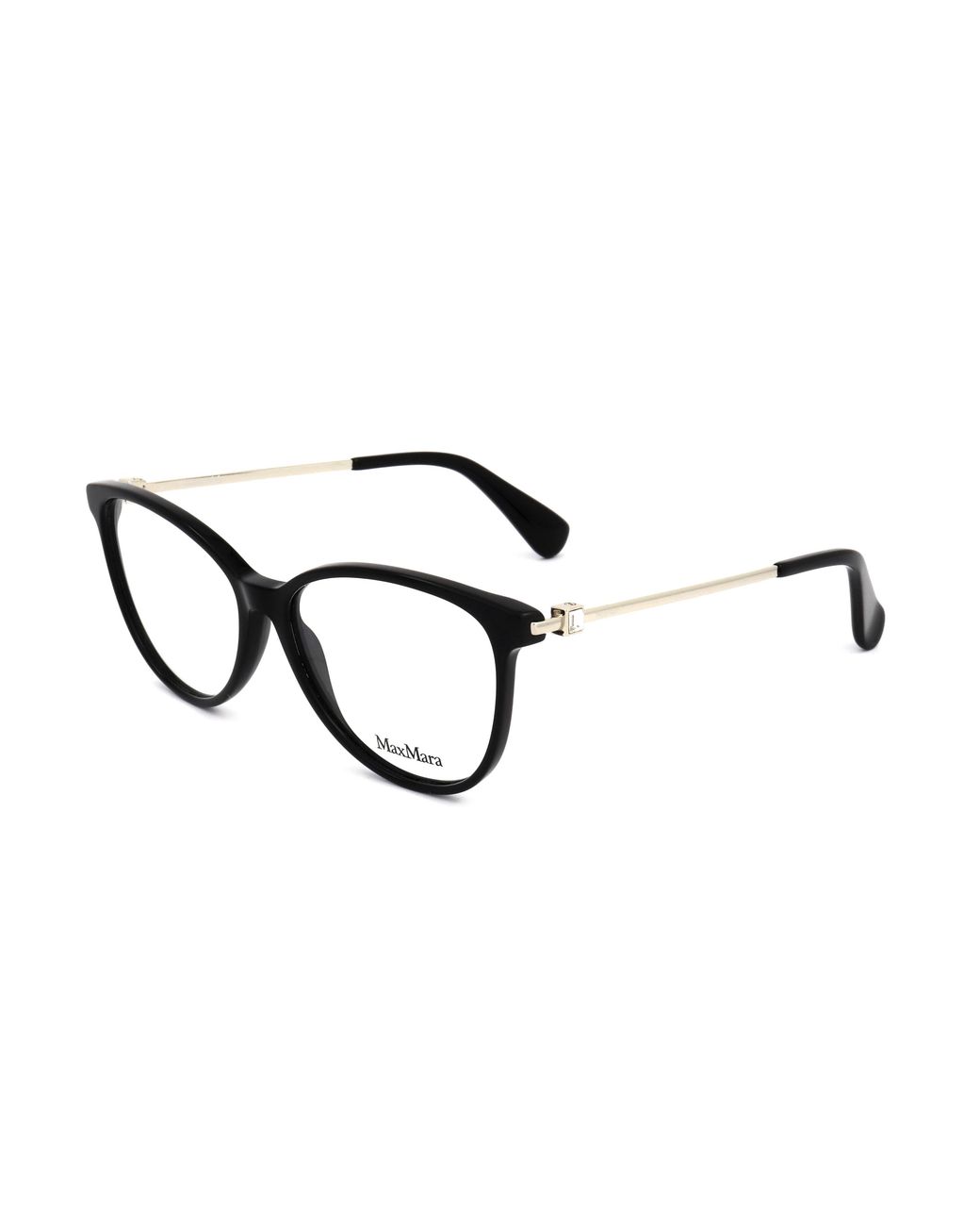 Max Mara White Rectangular Frame Glasses