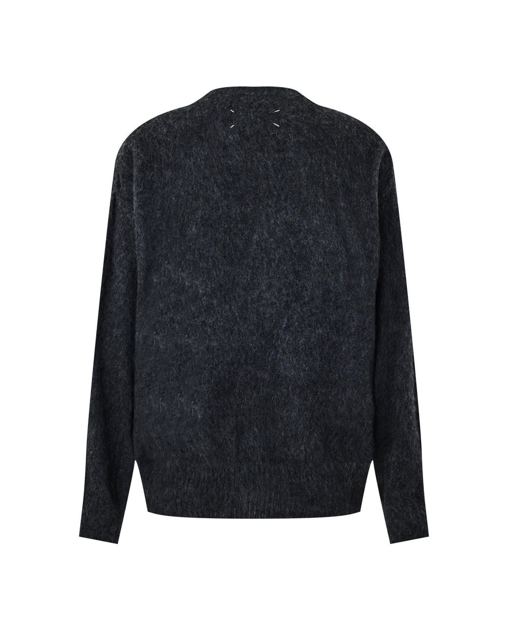 Maison Margiela Blue Long-Sleeved Sweater for men