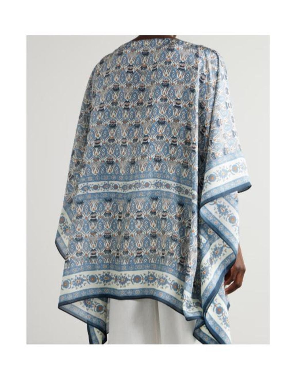 Loro Piana Blue Dani Cape