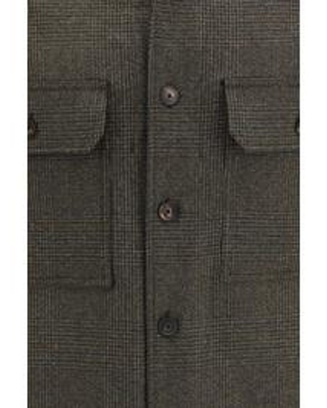 Loro Piana Green Ambrose Overshirt for men