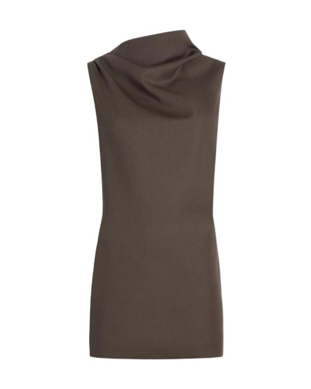 Khaite Brown Astor Dress