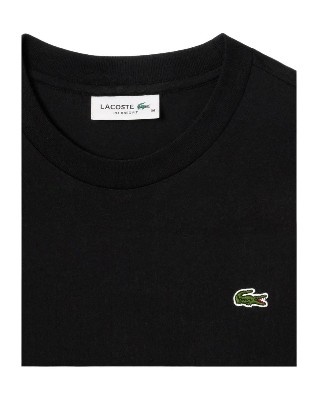 Lacoste Blue Relaxed Fit Soft T-Shirt