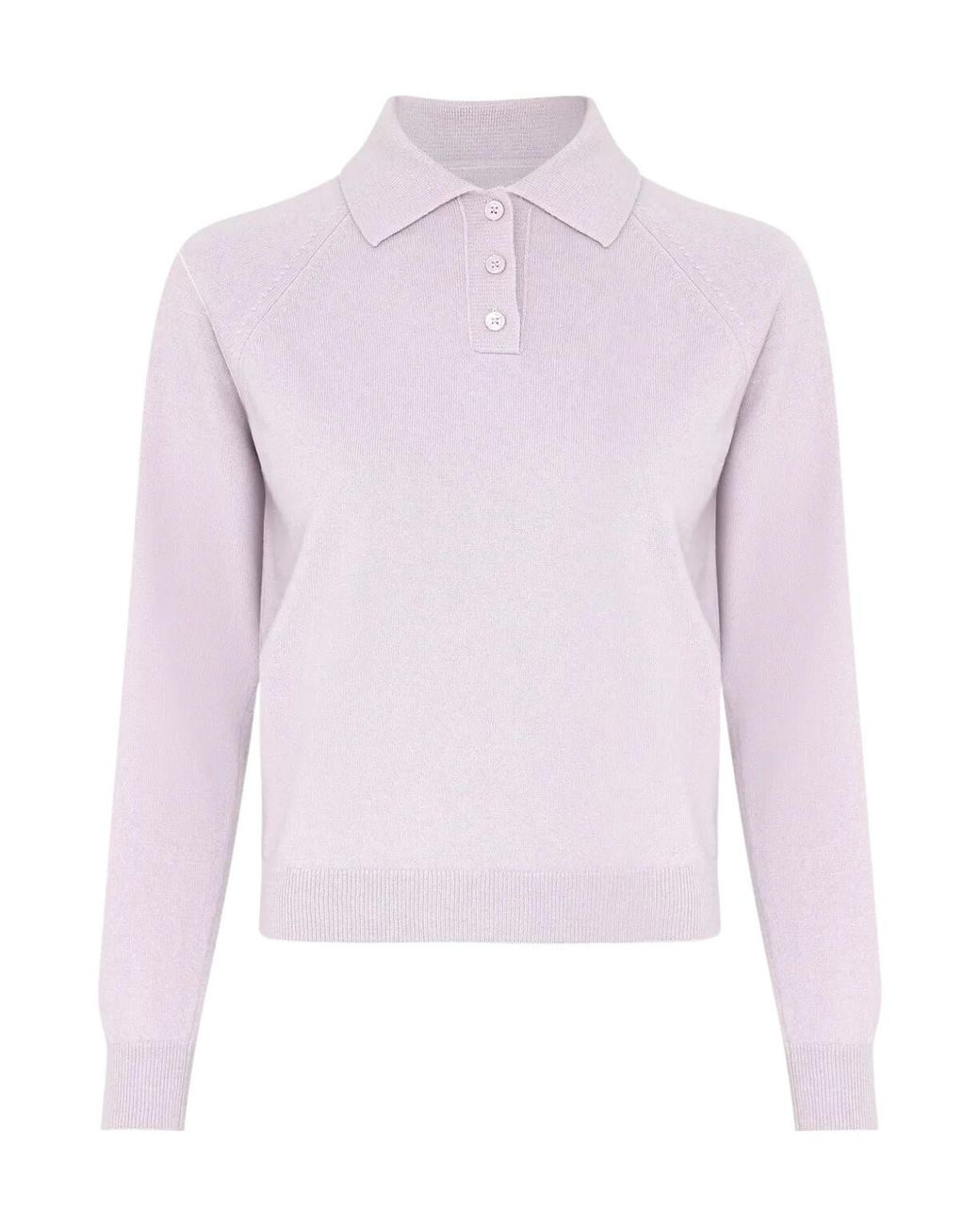 Maison Margiela Pink Four-Stitch Ribbed Knit Top