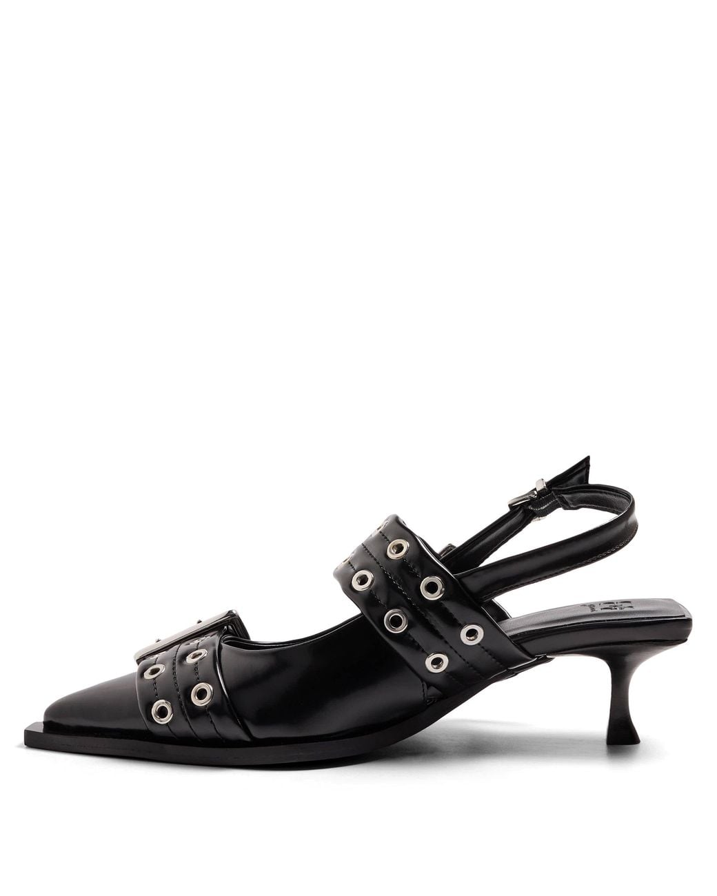 Ganni Black Heeled Sandals