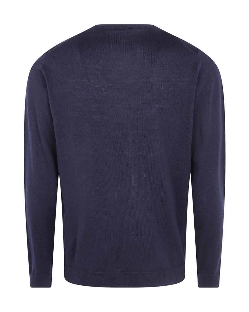 Nuur Blue Round-Neck Sweater for men
