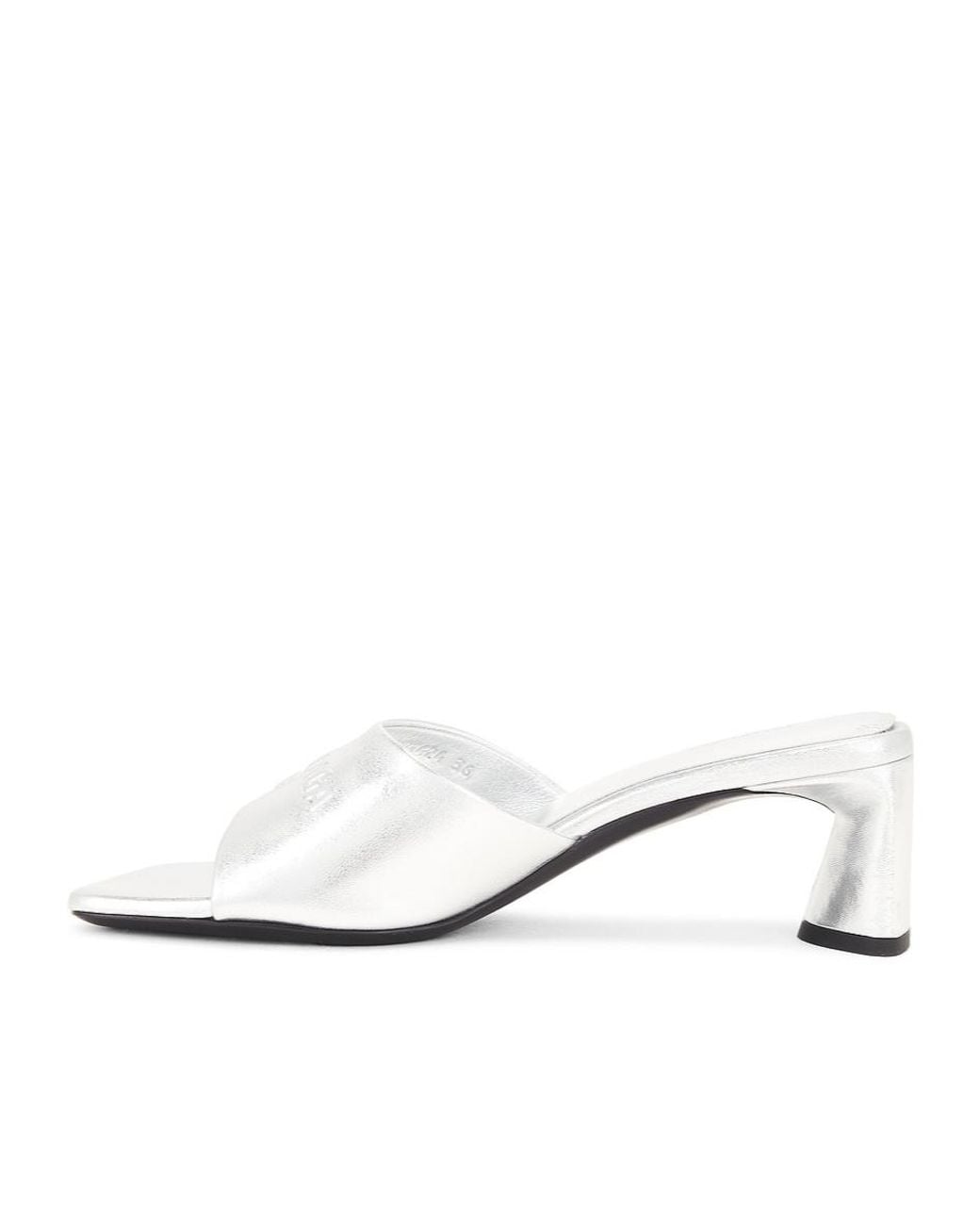 Balenciaga White Duty Free Sandals