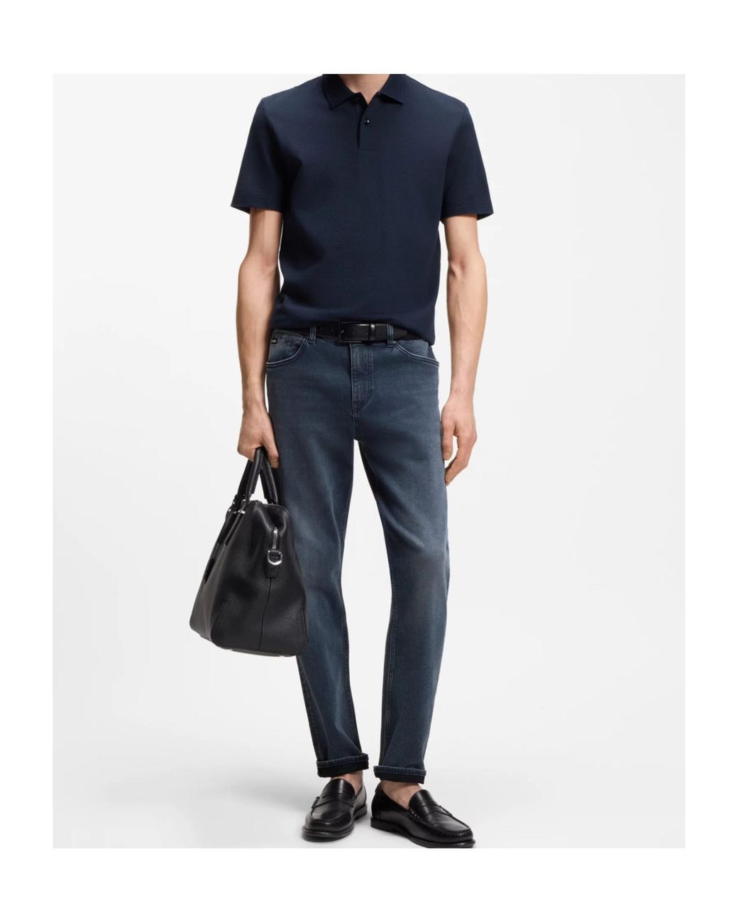 Boss Blue ストレッチコットンブレンド ジーンズ for men