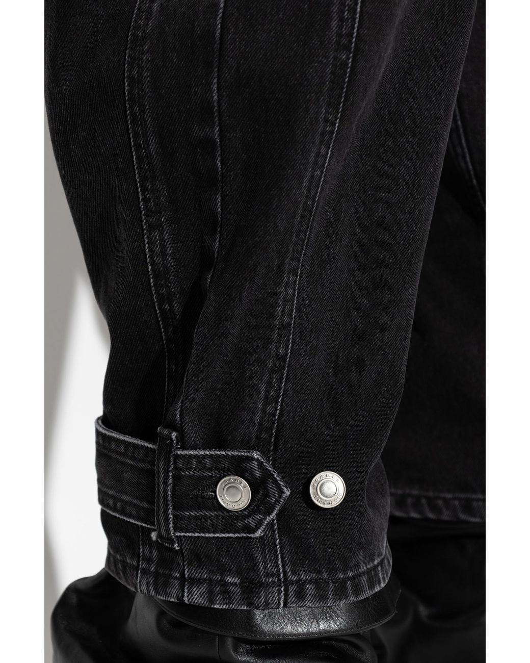 Isabel Marant Black Leja Tapered Jeans