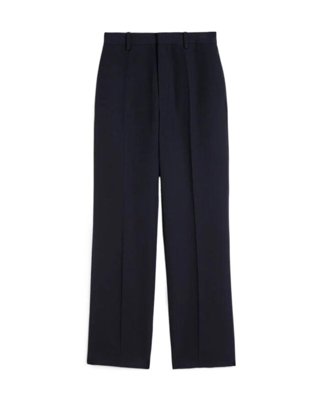Jil Sander Blue Wool Gabardine Trousers