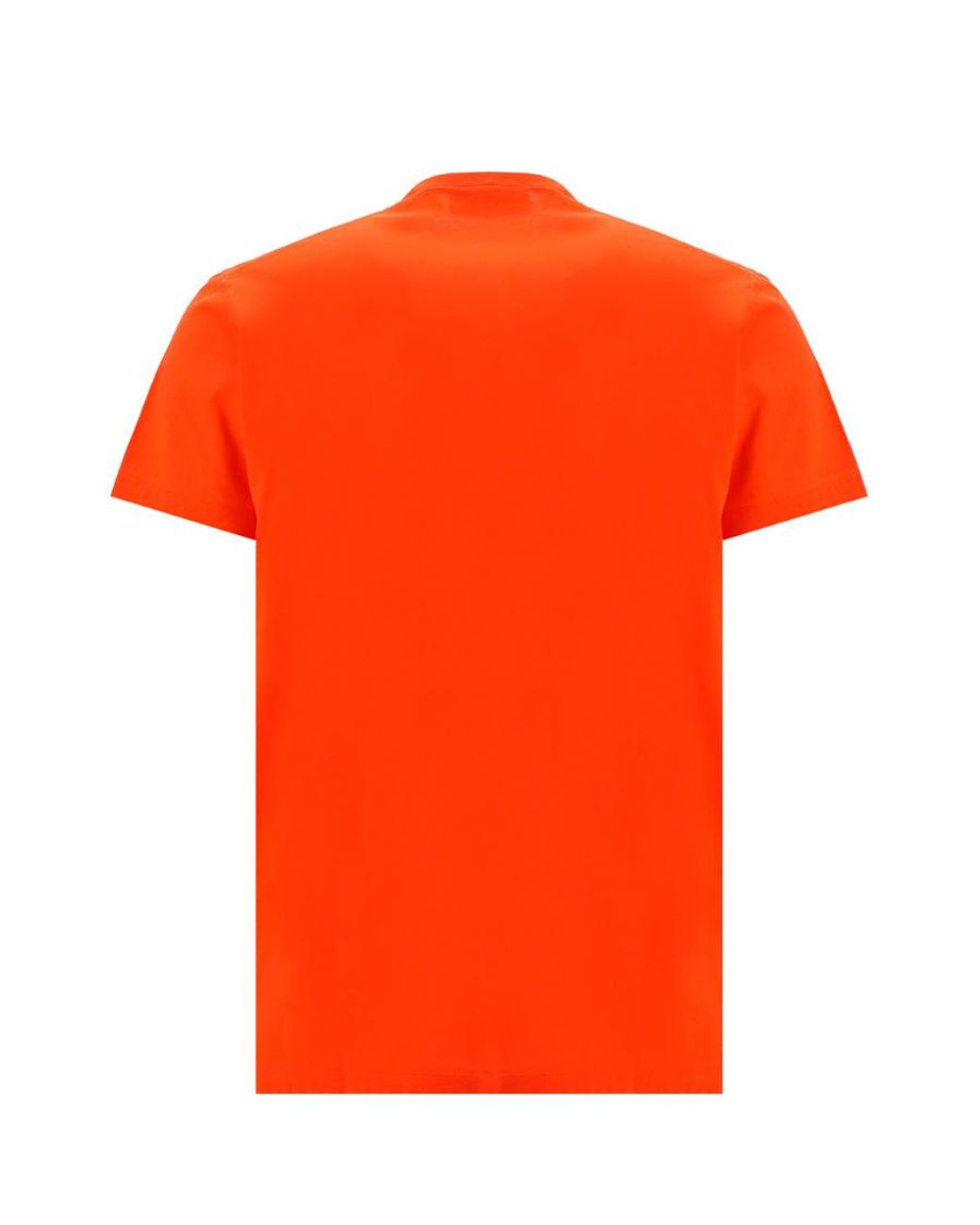 DSquared² Orange Logo Banana Character-Print T-Shirt for men