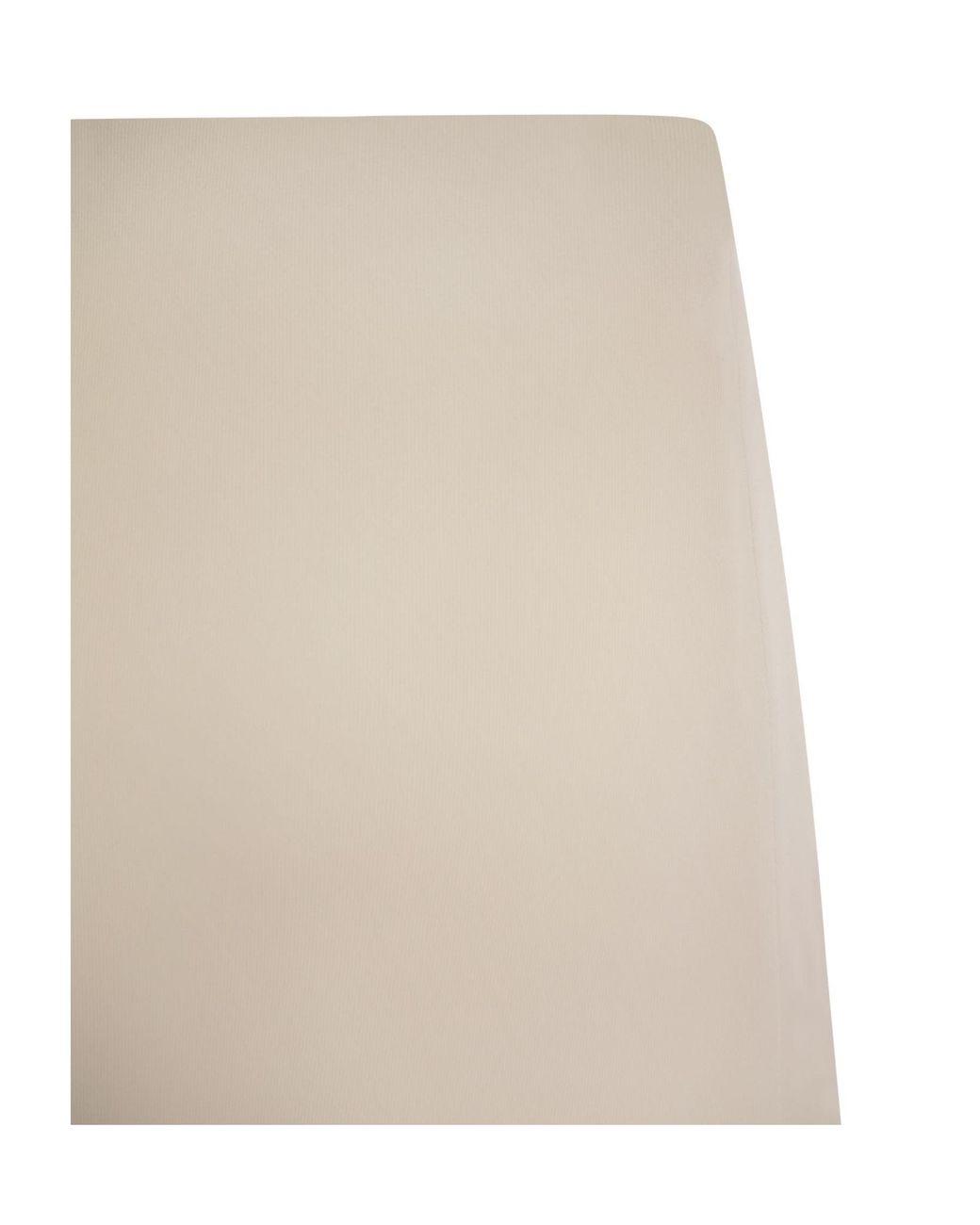 Brunello Cucinelli Natural Flared A-Line Maxi Skirt