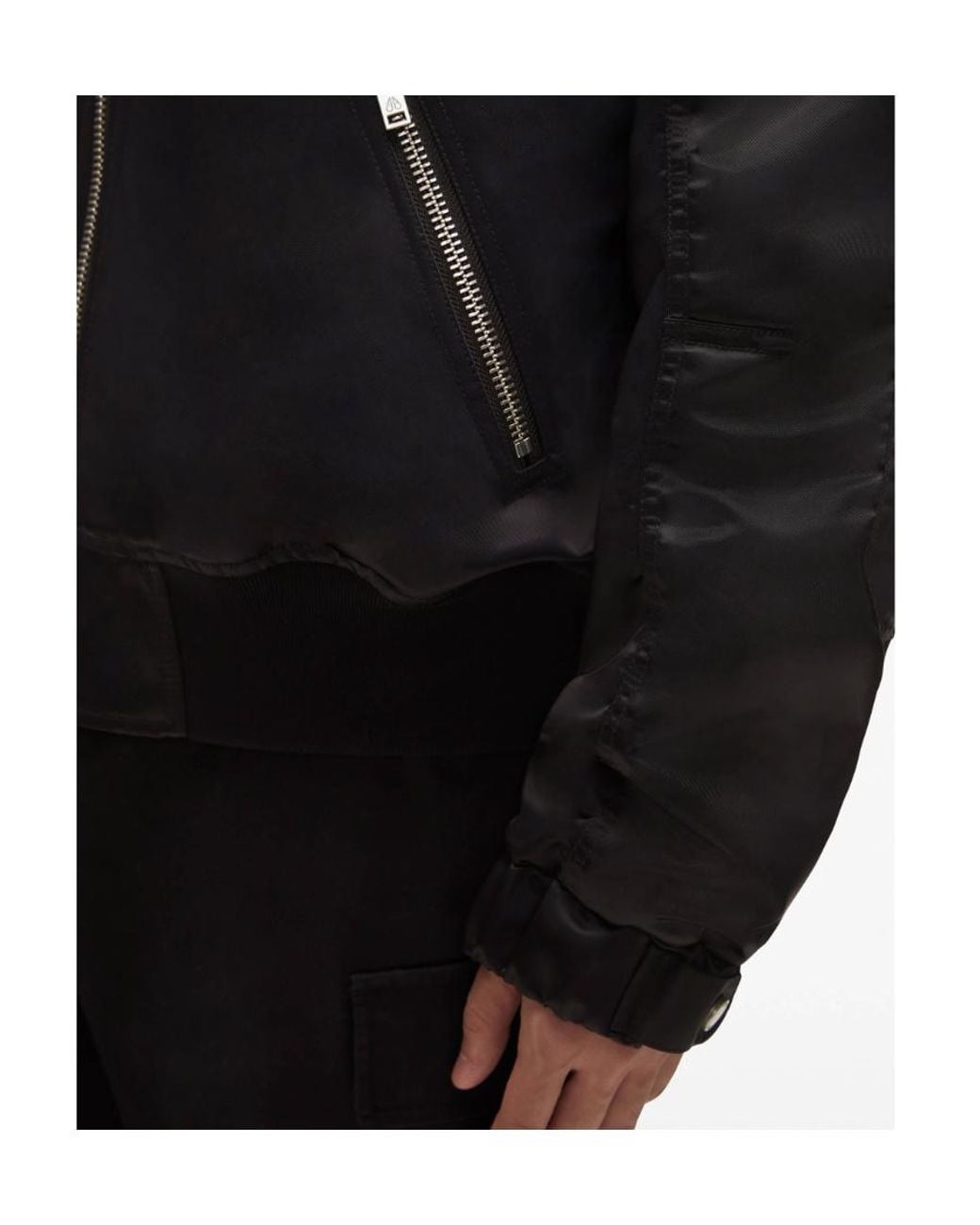 Moose Knuckles Black Logo Jacket for men