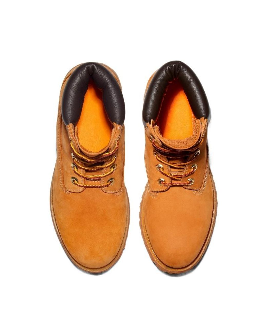 Timberland Brown Premium Lace-Up Boots