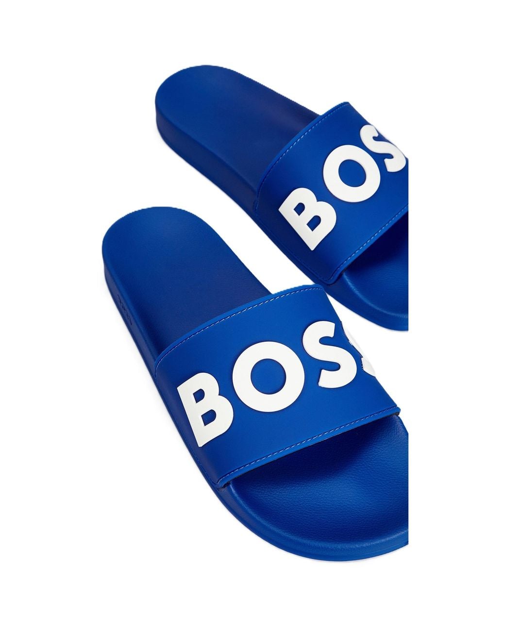 Boss Blue Slide Sandal for men
